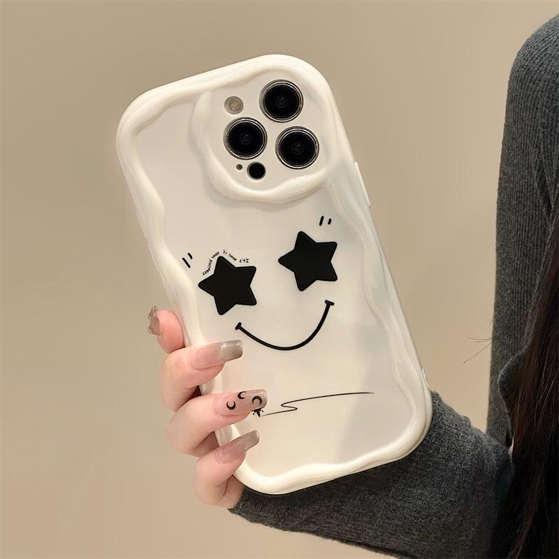 Zhitai Cream Pattern Case for Apple iPhone 14/13 Pro, 12, XS, 7/8, 15 Pro