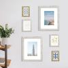 An&He 8x10 Picture Frames, Rustic Vintage Photo Frame with HD Plastic Cover, for Wall Hanging or Tabletop Display, Excellent Decorative Artwork (OW)