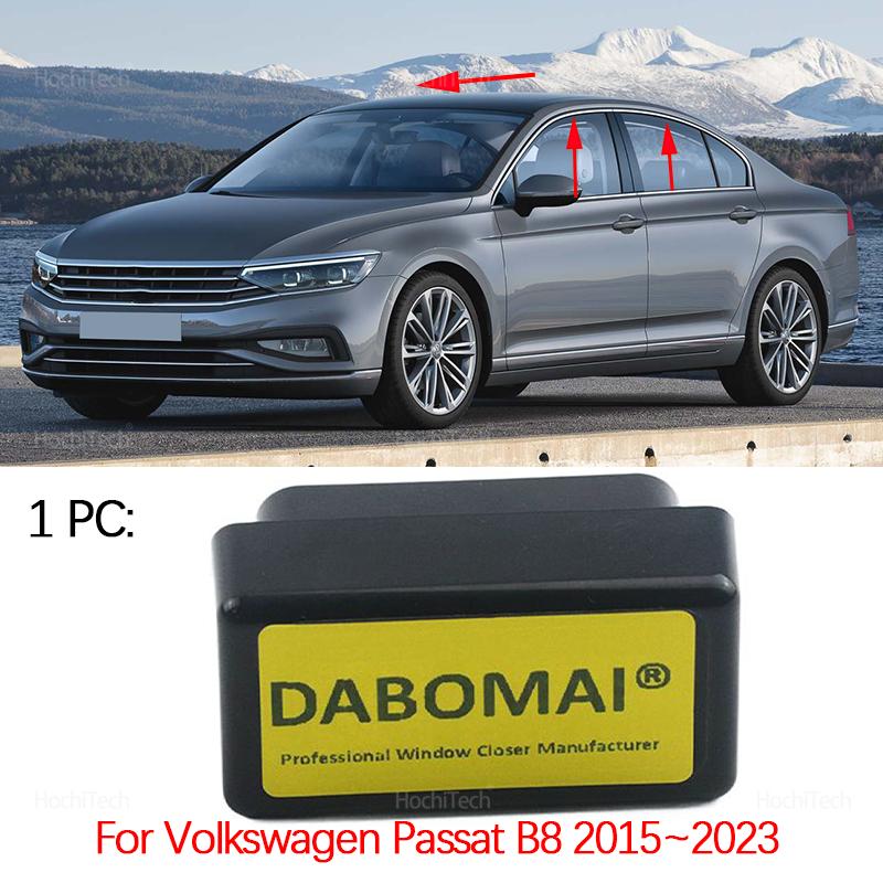 Для Volkswagen VW Passat CC B8 Golf7 Jetta Polo Taos T-Cross Tiguan Bora Устройство закрытия окон автомобиля Система модуля открытия/закрытия