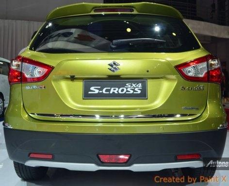 SUZUKI SX4 -CROSS - ХРОМИРОВАННАЯ ПОЛОСА Хромированная крышка багажника