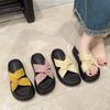 Thick-soled Cool Slippers for Women's Summer Wear 2025 New Models with Skirts, Seaside Beach Sandals, Non-slip for Pregnant Women