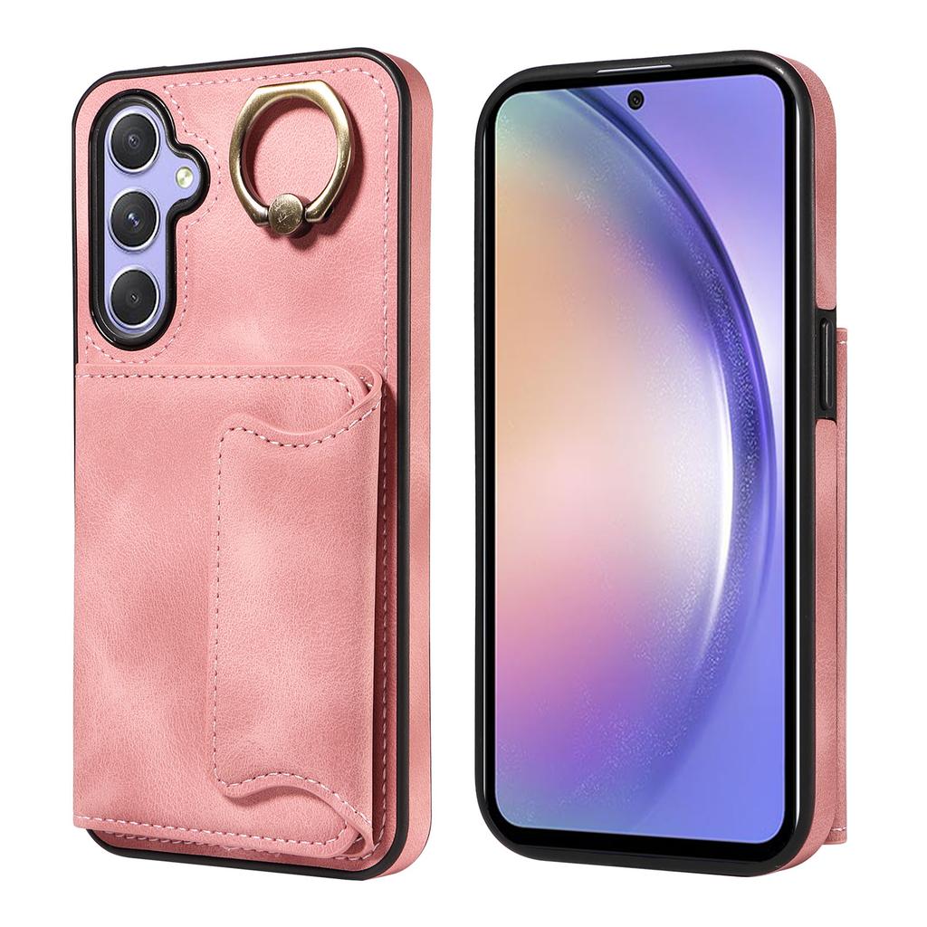 Для Samsung Galaxy A54 (5G) Кольцо-кронштейн для держателя карт, слоты, чехол для телефона