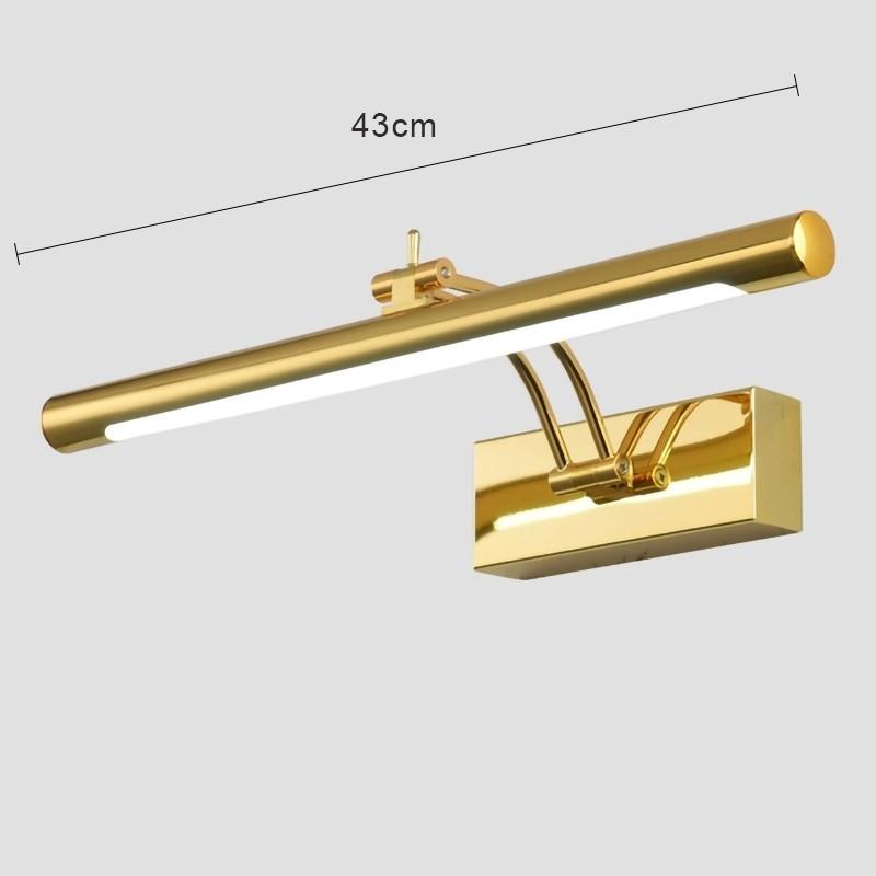 Настенные светильники для ванной комнаты Современные настенные светильники 43 см 55 см Настенные светильники для туалета Бра Для помещений Спальня Зеркало