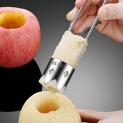 Инструмент для удаления сердцевины из фруктов и овощей, инструмент для удаления сердцевины из болгарского перца, зубчатое лезвие, инструмент для удаления сердцевины из груш и ананасов, нержавеющая сталь, устойчивая к ржавчине, инструмент для удаления сердцевины из фруктов