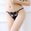 Элегантное вышитое нижнее белье: Соблазнительные трусики-стринги с вырезами для женщин