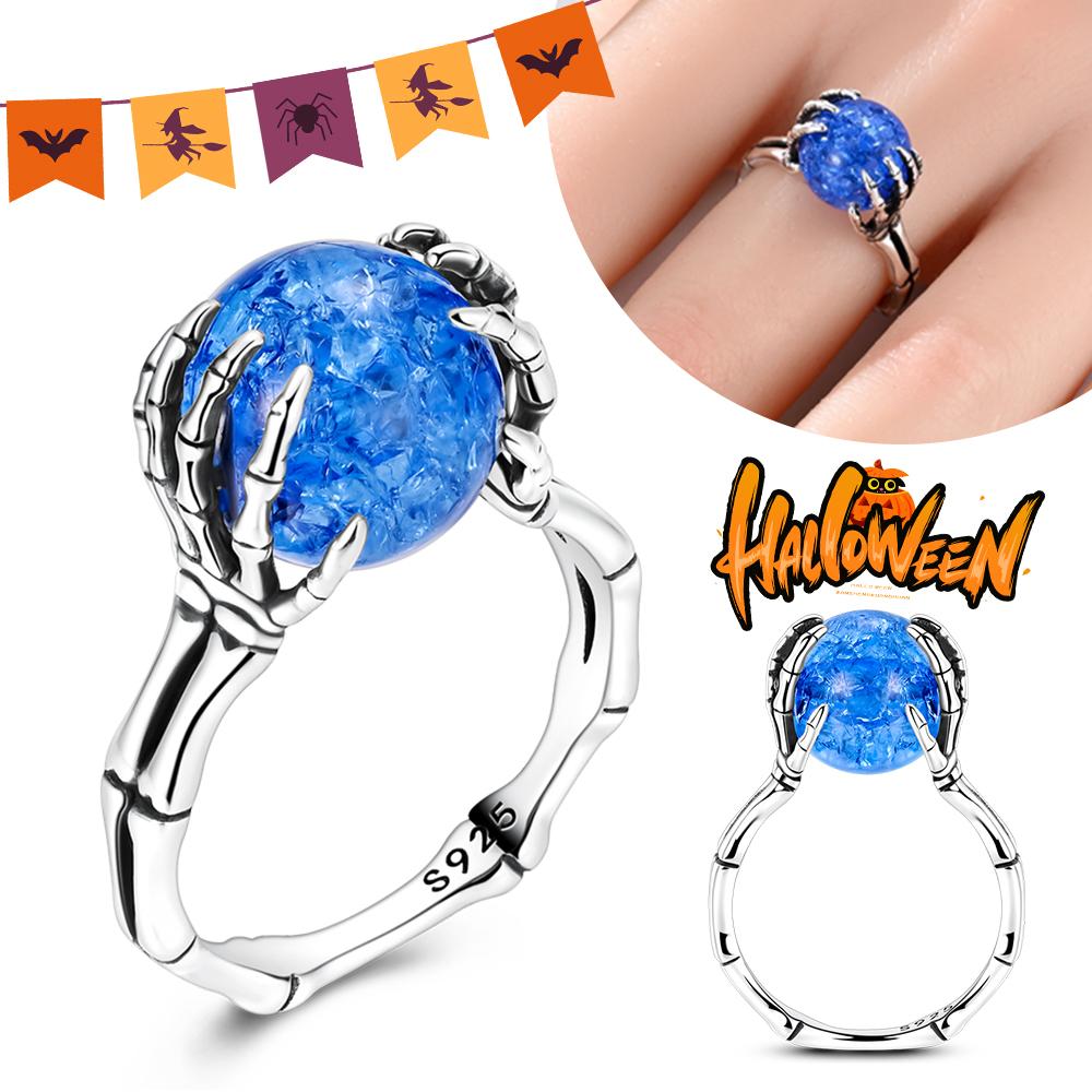 Медь Череп Черный Демон Голова Тыквы Призрак Хэллоуин Подвеска Ювелирные Изделия Бусины Оригинальный Браслет Бутик Шармы Подарок