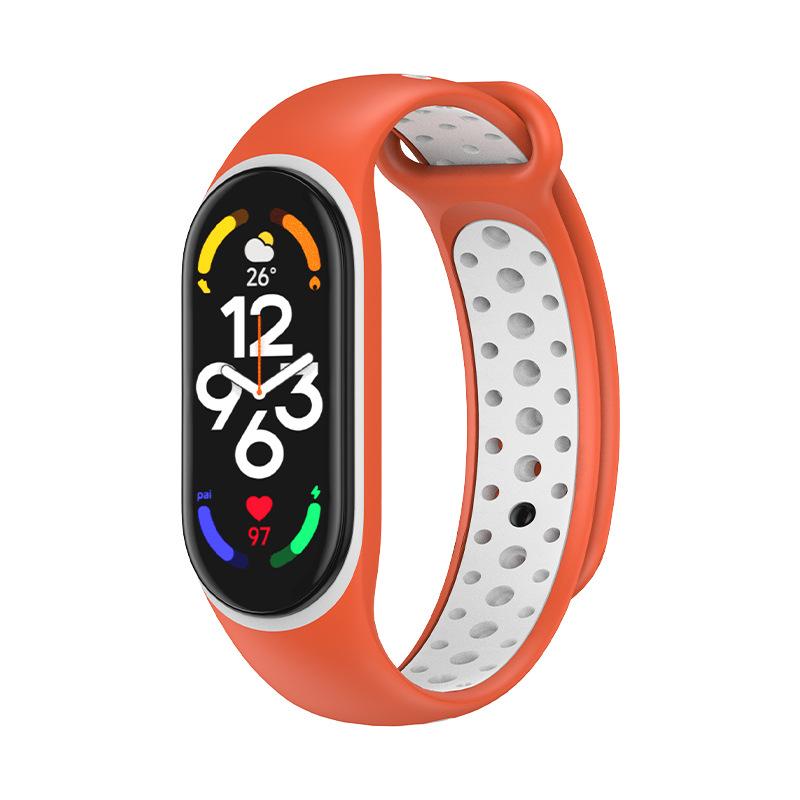 Silicone Strap for Xiaomi Smart Band 8 7 6 5 4 3 NFC Bracelet Replacement Wristband Miband8 Correa Mi Band 3 4 5 6 7 8 Sport Watchband Accessories