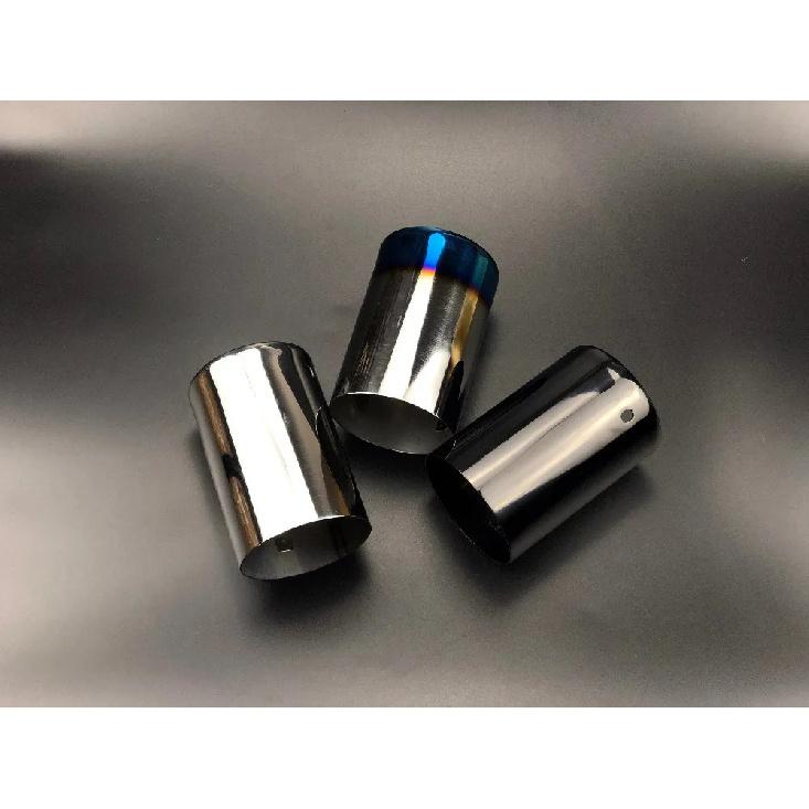 CAR CHROME STAINLESS STEEL EXHAUST TAIL REAR MUFFLER TIP PIPE for BMW E90 E91 E92 E93 F31 F32 F30 320LI 316 325i 328i 3-series