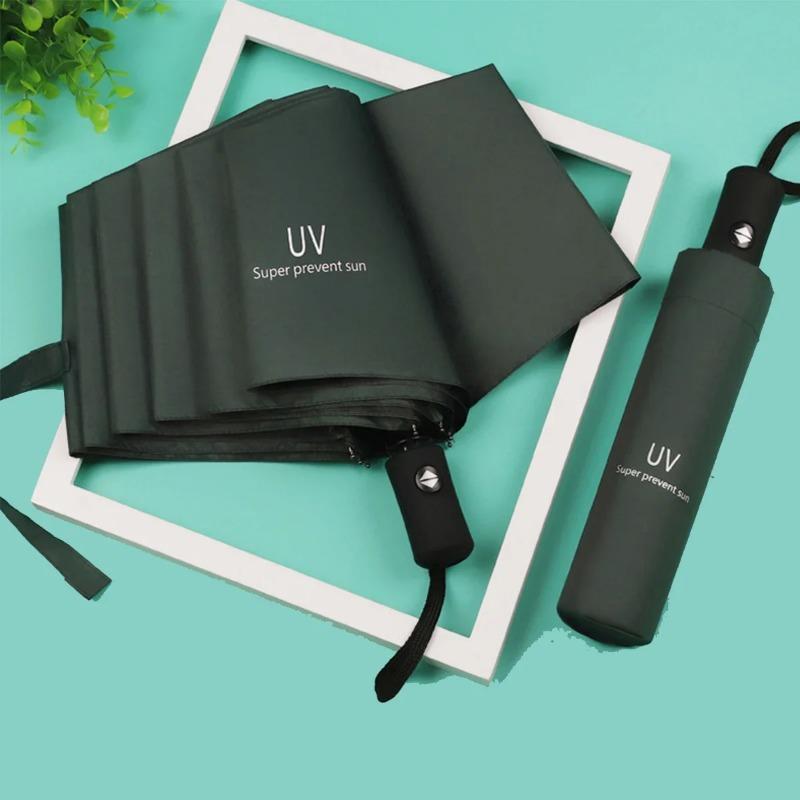 8 ребер, дорожные зонты от дождя и солнца, ветрозащитный многоцветный дорожный зонт, автоматический открывающийся и закрывающийся