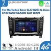 7-дюймовый экран для Mercedes Benz CLC W203 C-Class C180 C200 CLK200 CLK W209 беспроводной Android Carplay мультимедиа автомобильное радио стерео