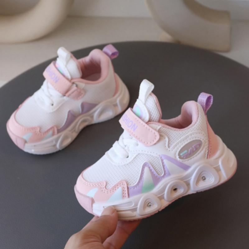 2024 Весна Осень Детская Обувь Противоскользящая Дизайнерская Спортивная Обувь Для Девочек Светящаяся Дышащая Мужская Повседневная Обувь Zapatillas De Hombre