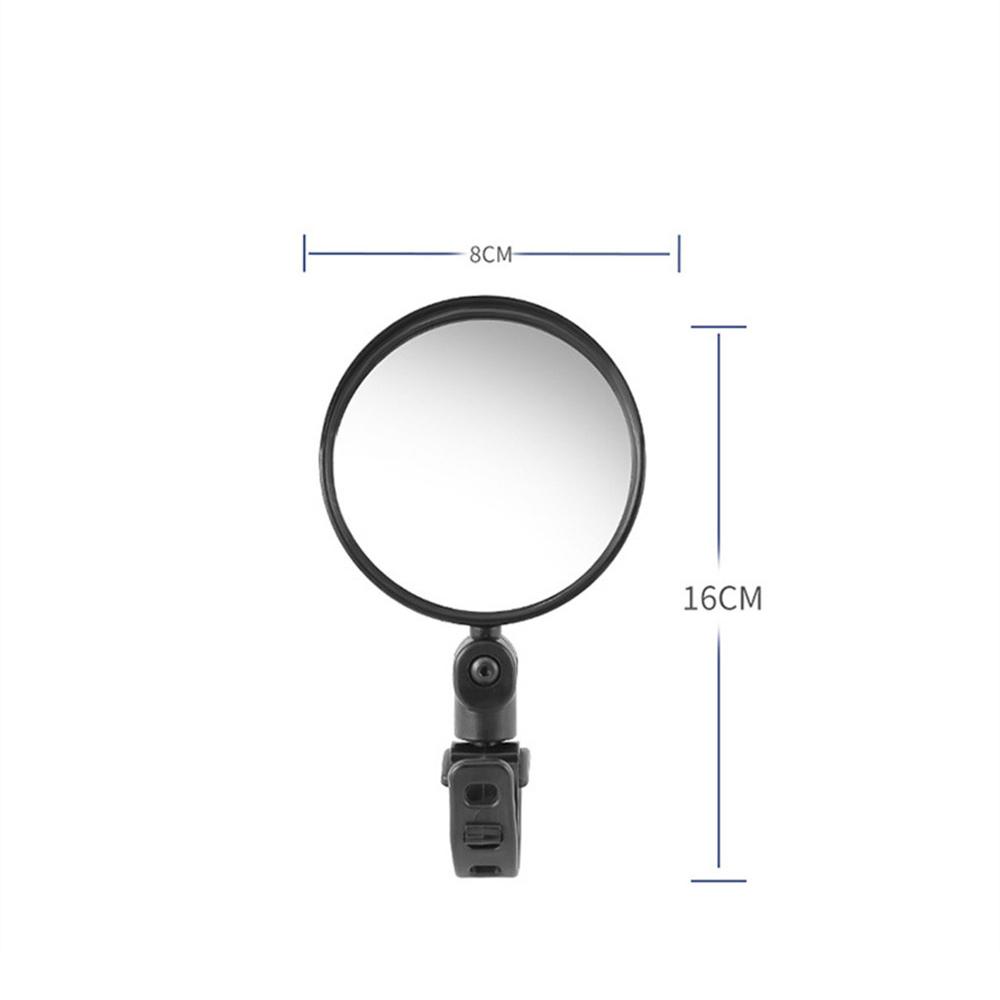Pair Universal Handlebar Rearview Mirror for Bike Bicycle Motorcycle Adjustable