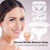 Полоски для удаления морщин на лице, многоразовые подушечки для лица против морщин, силиконовые пластыри для лица, разглаживающие морщины