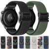 Плетеный петлевой ремешок для Huawei Watch GT6 GT5 GT4 GT3 Pro 46 мм с парашютной пряжкой Нейлоновый ремешок для Samsung Watch 7 6 5 4 Браслет