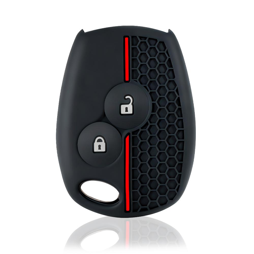 Силиконовый чехол для автомобильного ключа с 2 кнопками для Renault Trafic Clio Duster Logan Dacia Sandero Для Nissan Terrano Almera