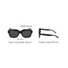 Balenciaga Minimalist Acetate Rectangular Sunglasses Unisex sunglasses BB0127S-001