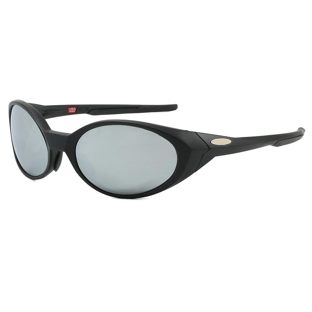 New outdoor sports cycling nylon polarized sunglasses for men and women, trendy retro travel and driving sunglasses9438