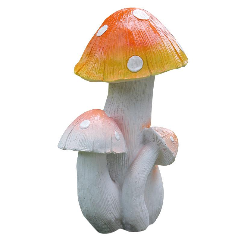 Вилла, сад, украшение для двора, открытый общественный парк, лужайка, имитация смолы, украшение в виде грибов, пейзажная скульптура