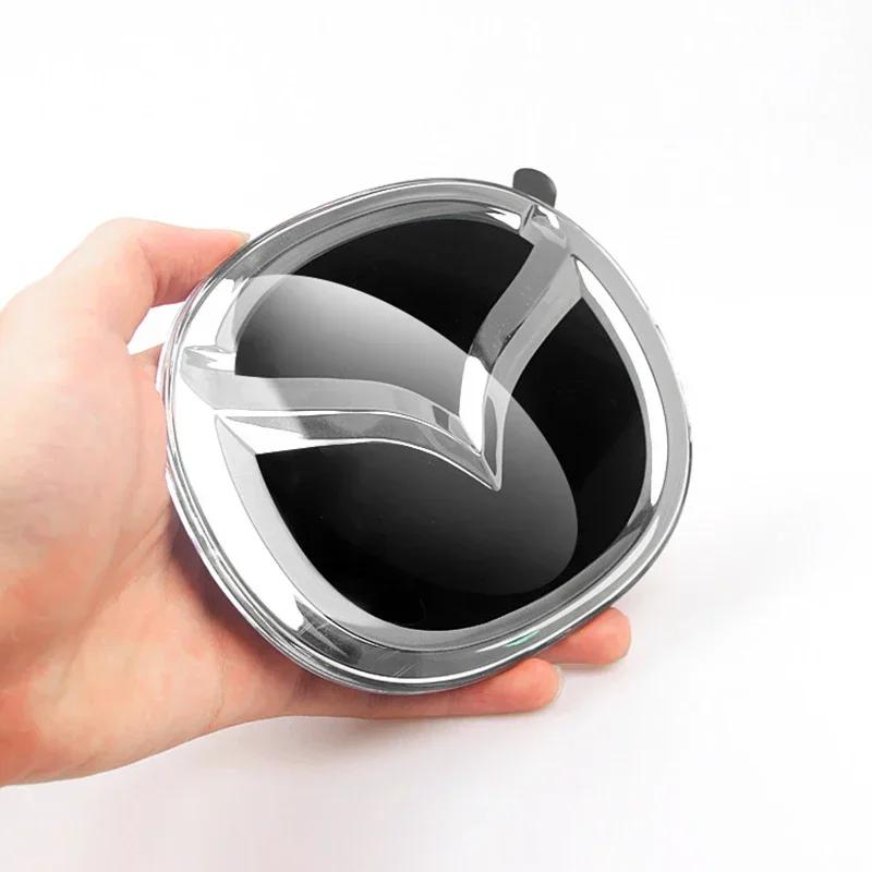 Для Mazda 104мм 140мм Автомобильный Передний Значок Логотип На Капот Задний Значок На Багажник Для Mazda 3 6 Atenza Axela Demio CX3 CX5 MP MS RX8 Наклейка Аксессуар