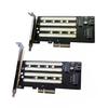 Адаптер-карта M.2 PCIe NVMe SSD на PCIE 4.0 x4, полноскоростная карта, адаптер PCIE для M.2 NVME SSD 2230 2242 2260 2280