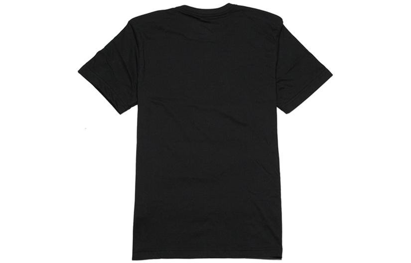 Nike Футболки Мужские Черные С Круглым Вырезом Умеренный Прямой Крой 524306-014
