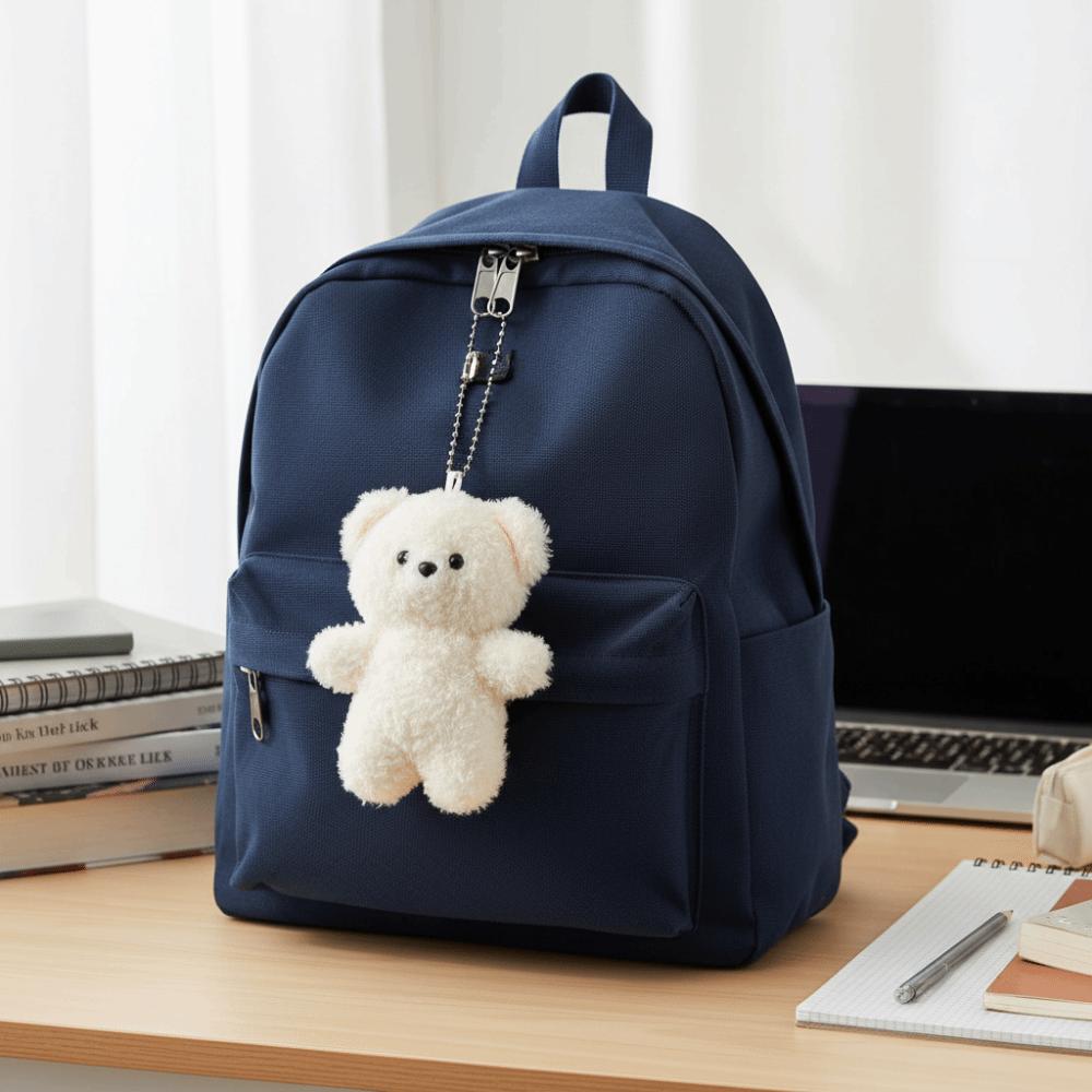 Cartoon Magnetic Bear Pendant Magnetic Bear Plush Pendant Cartoon Bear Key Chain Kids