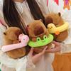 Cute Capybara Swimming Circle Plush Toys – Frog/Duck/Dolphin/Mouse Soft Doll Pillows Birthday Gift & Claw Machine Toys for Kids