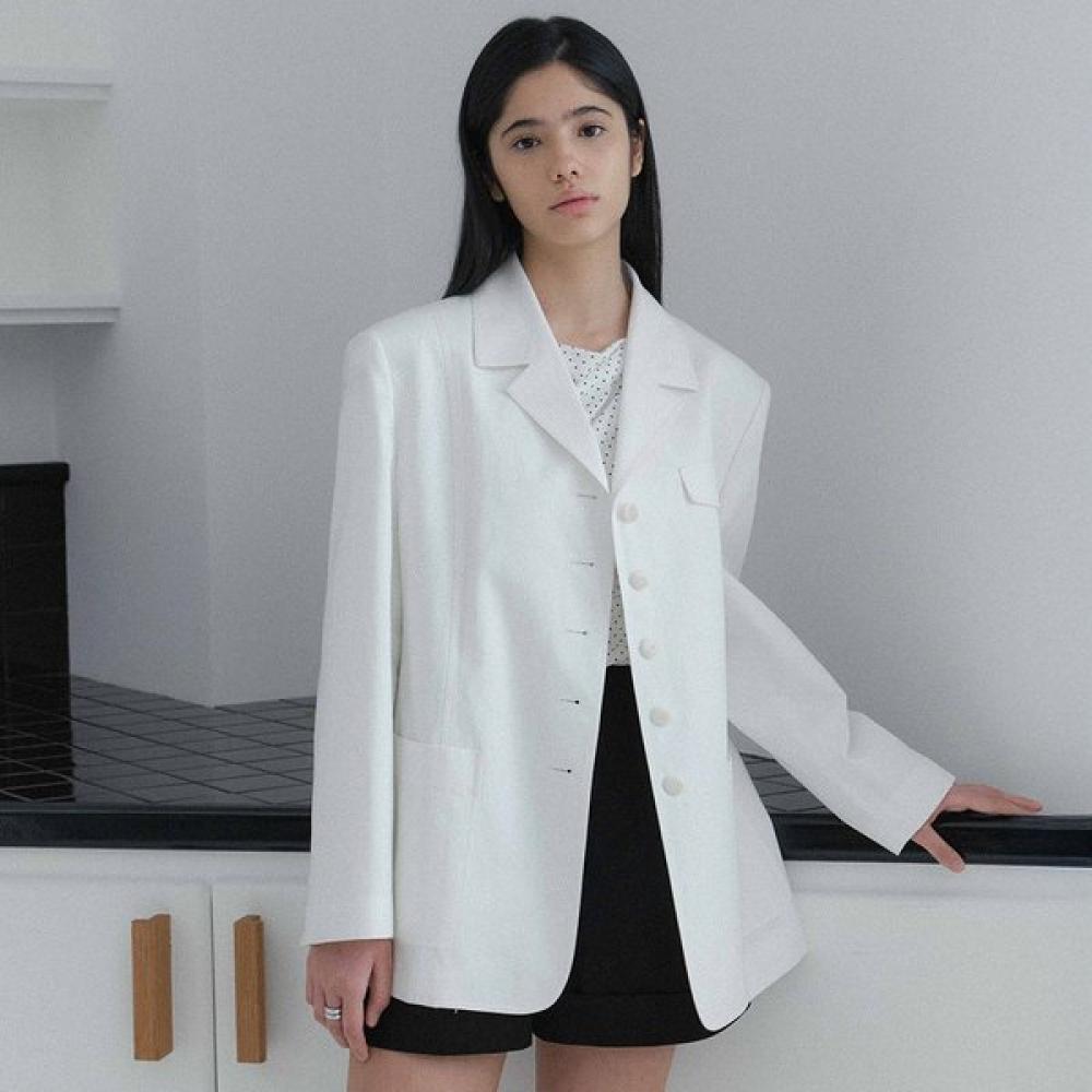 On On Tailored Linen Jacket New6mj321 01