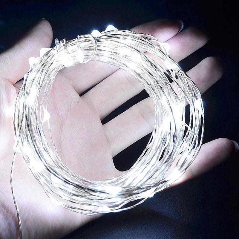 Премиальная светодиодная медная гирлянда 5/10 м USB для вечного домашнего декора