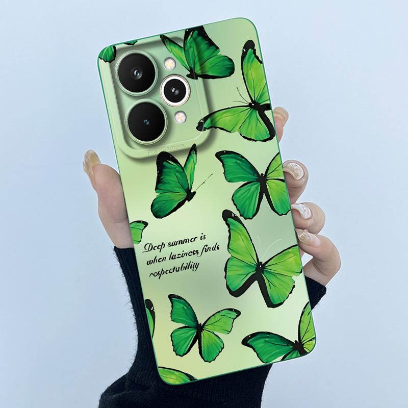 Чехлы Для Realme 15 Pro 5G Модный Минимализм Цветочный Чехол Для Телефона Ударопрочная Защита Мягкий Чехол Для Realme 15 15Pro 5G