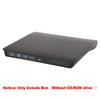 Drive Enclosure 5Gbps 12.7mm USB 3.0 SATA External DVD CD-ROM RW Player Optical Drives Enclosure Case for Laptop Desktop