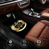 4pcs Car Floor Mat Set with Trendy Crown VIP Pattern Print, Size - Non-Slip Backing, Easy to Clean, Car Interior Accessory
