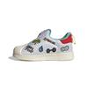 Aaron Kai X Superstar 360 Primeblue Infant Pop Art Style Waves Baby Sneakers White Footwear-White Vivid-Green FX4926