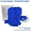 Car Washing Glove Microfiber Auto Dust Washer Mitt Car Cleaning Accessories Care Washing Vehicle Multifunction Clean Tools