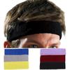 Прочные Эластичные Спортивные Аксессуары для Зала Однотонные Эластичные Повязки на Голову Повязка для Пота Повязка на Голову Повязка на Голову для Йоги