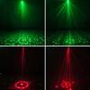 4-в-1 диско-светильник для вечеринки, DJ-сцена, USB, мини-светильник с голосовым управлением, красный, зеленый, стробоскоп, эффект для клубной сцены, праздничное украшение