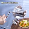 Эргономичная ручная машина для пасты с ручным приводом для феттучини Долговечная машина для макарон Десерт