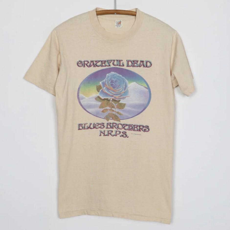 Vintage 1978 Grateful Dead New Year's Eve Winterland Concert Shirt Reprint Gift