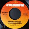 7inch Record FREDDY WELLER - Strawberry Curls / When You Were Mi 310482 COLUMBIA 1977 US Country/Folk Used
