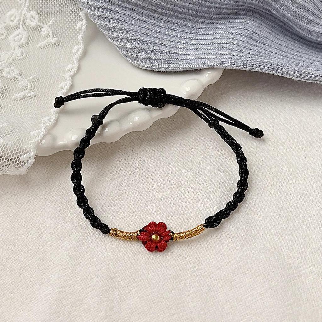 Имитация плетеного браслета из нефрита Хотан с пряжкой-миром, дизайн с двумя кольцами - женский подарок в этническом стиле