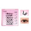 Sweet Adhesive False Eyelashes DIY Glue Free Fake Lashes Self-adhesive Lash Clusters  Makeup Tool