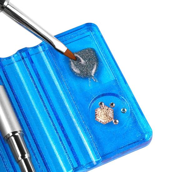 Yousheng Подставка-органайзер для маникюрных ручек Изысканный DIY Легкий 7 слотов Подставка для кистей для нейл-арта для женщин