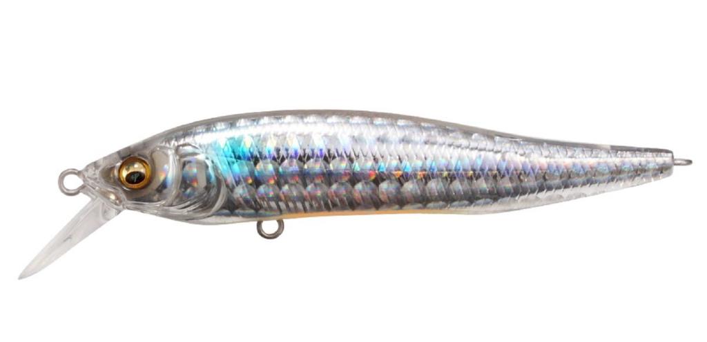 Megabass X-Nanahan SW 75 мм 1/4 унции Плавающий воблер GG Clear Inakko (3562)