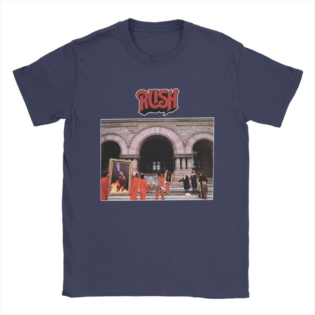 Повседневная футболка Rush для мужчин, с круглым вырезом, из чистого хлопка, с коротким рукавом, размеры 4XL 5XL 6XL, одежда