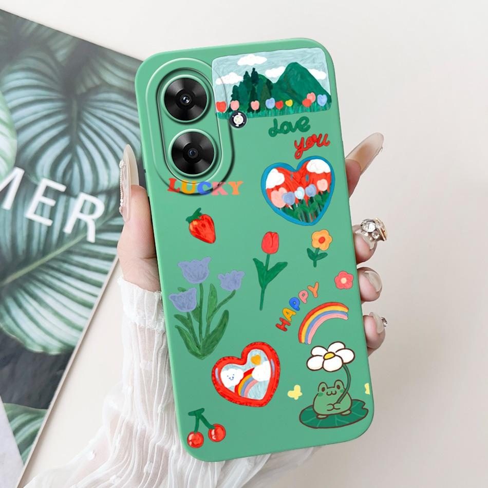 Для Realme Note 60 2024 Модный чехол с рисунком для Realme Note60 4G Мягкие силиконовые противоударные чехлы