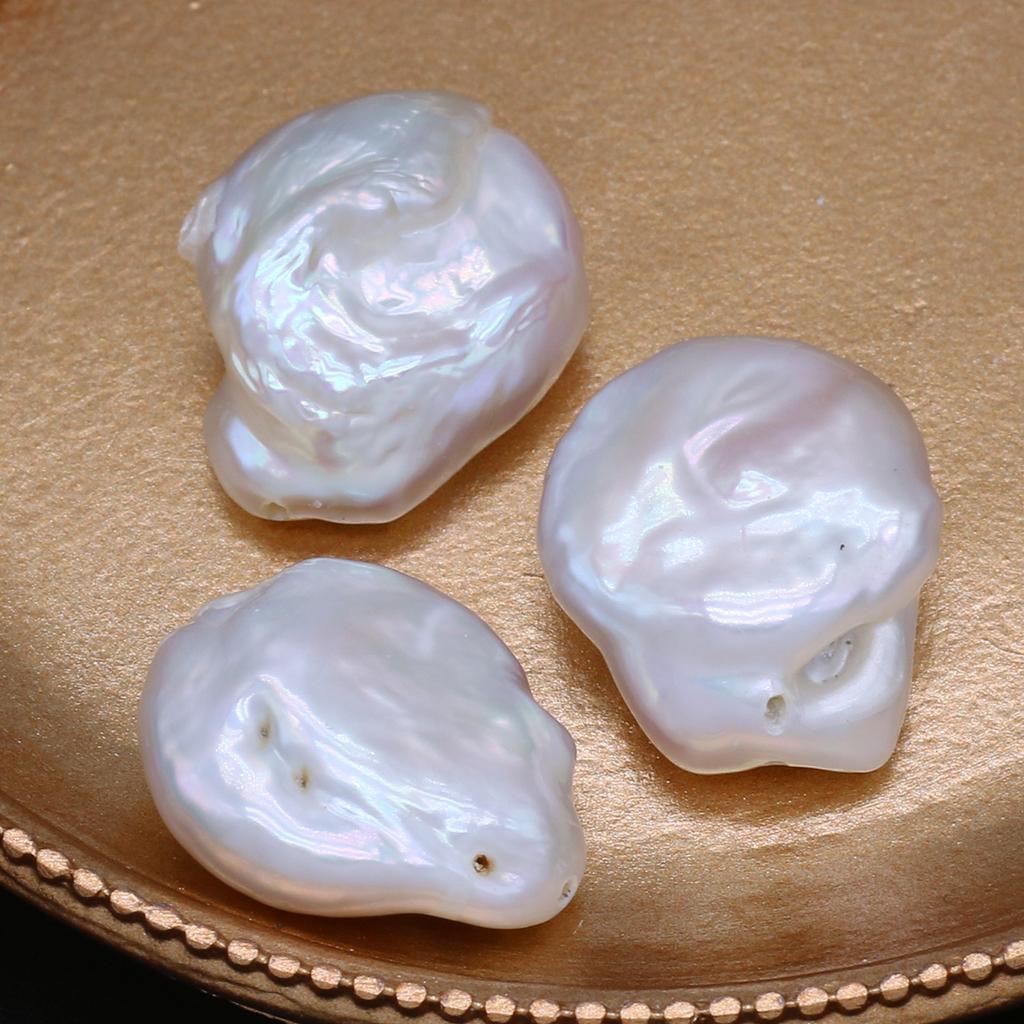 3Pcs Lot Natural Freshwater Pearls Irregular Loose Pearl Beads for Jewelry Making DIY Necklace Bracelet Earrings Accessories
