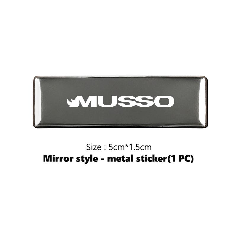 BMB1 Car Body Sticker Badge Auto Styling Decoration Accessories For SsangYong Kyron Actyon Sport Tivoli Torres Korando C300 Musso