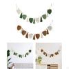Bohemian Macrame Leaves Wall Hanging Backdrop Art Decor Chic Leaf Woven