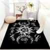 1PC Sun and Moon Divination Pattern for Carpet Living Room Bedroom Bedside Floor Mat Home Decor Room Area Rug Large Size