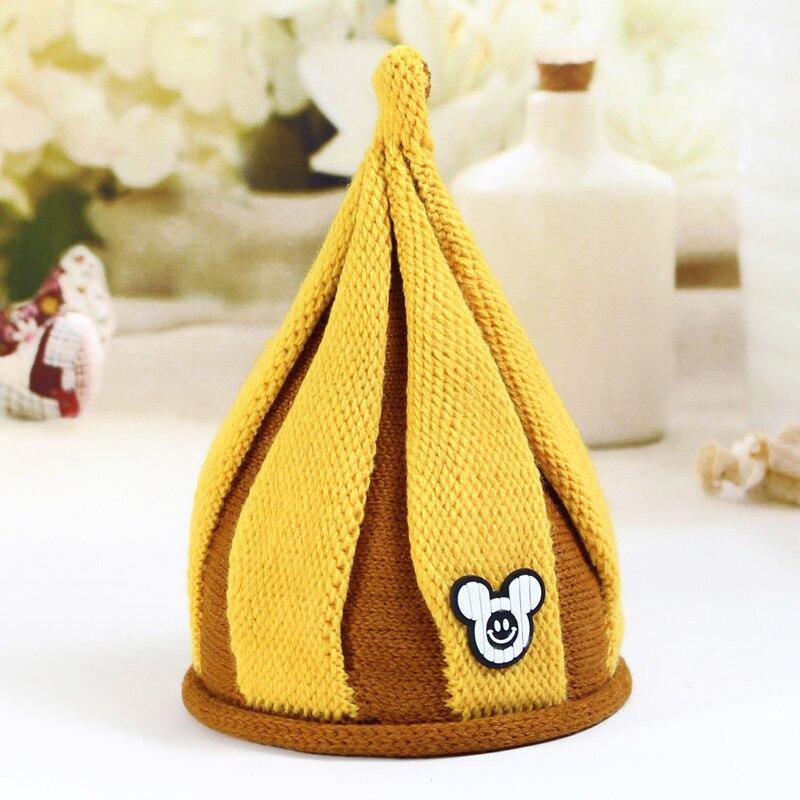 Новые разноцветные шапки с персонажами для маленьких девочек и мальчиков, детская вязаная зимняя шерстяная шапка, размер 48-50 см